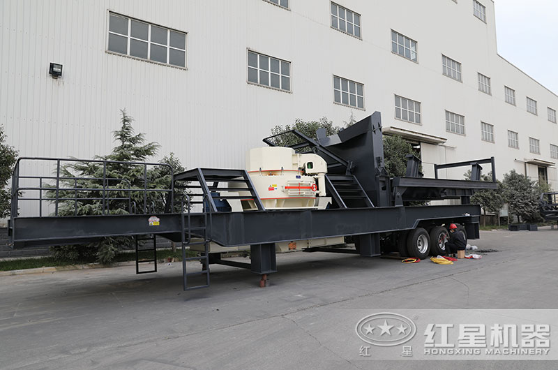 車(chē)載移動(dòng)一體制砂機(jī)可以定制屬于你的專屬色